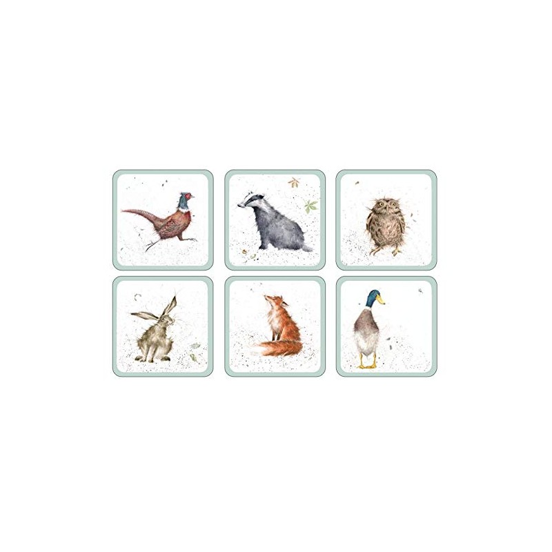 Wrendale Designs Coasters Set of 6