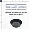 Stansport Gold Panning Classifier, Black, 13.1" L x 13.1" W