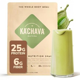 Ka’Chava Whole Body Meal Shake Matcha 2 lb – Vegan Protein Powder with 85+ Superfoods & Greens – Plant-Based Meal Replacement with Probiotics & Digest