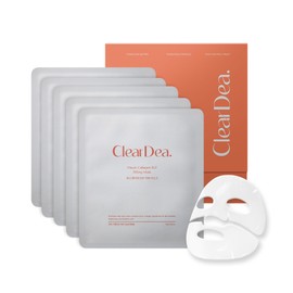 Mascarilla De Hidrogel Con Mucina, Colágeno Y Egf(Mucina Vegetal Y Complejo De 7 Colágenos)Para Hidratación Nocturna, Paquete De 5 Unidades...        