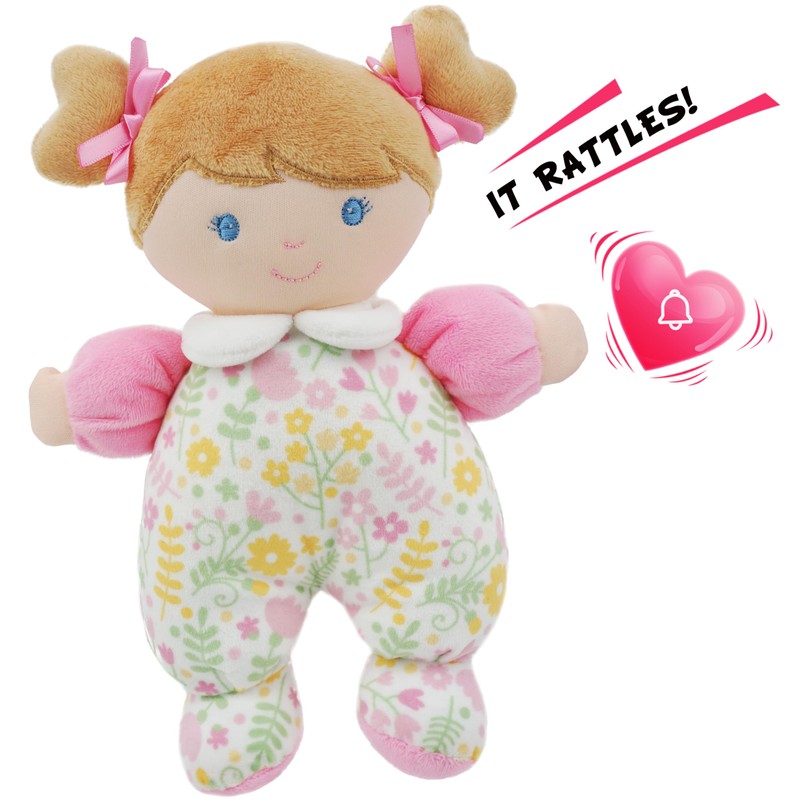 Lullaberry 23cm My First Doll Flora - Soft Plush Baby