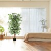 GTIDEA 6ft Artificial Tree Ficus, Tall Faux Trees Indoor with