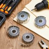 Gisafai 4 Pcs Galvanized Hanger Strap Metal Strapping with Holes