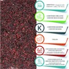 Foothills Naturals Hibiscus Tea Organic Flowers - 1 lb/454g Cut,