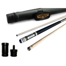 2021 Champion Lost Pieces Series Putere Pool Cue Stick, Low Deflection Pro Taper, Model: LPC3, Putere Cue (11.75mm tip Size, Uniloc Joint, Black case, 18oz)