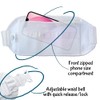 Hajj & Umrah White Waist Bag & Ihram Belt Money