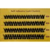 Pre Bond Lash Clusters, Self-Adhesive, Glue Free, No Irritation, 12-16mm