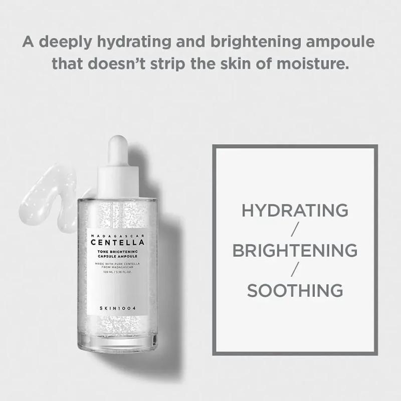 Skin1004 Centella Tone Brightening Capsule Ampoule 100ml Todo Tipo De