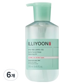 Illiyoon Gentle Deep Cleansing Oil, 6, 250ml / 일리윤 젠틀 딥 클렌징 오일, 6개, 250ml