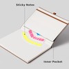 RETTACY Notebook Lined A4, Lightweight Journal Diary with 96 Numbered