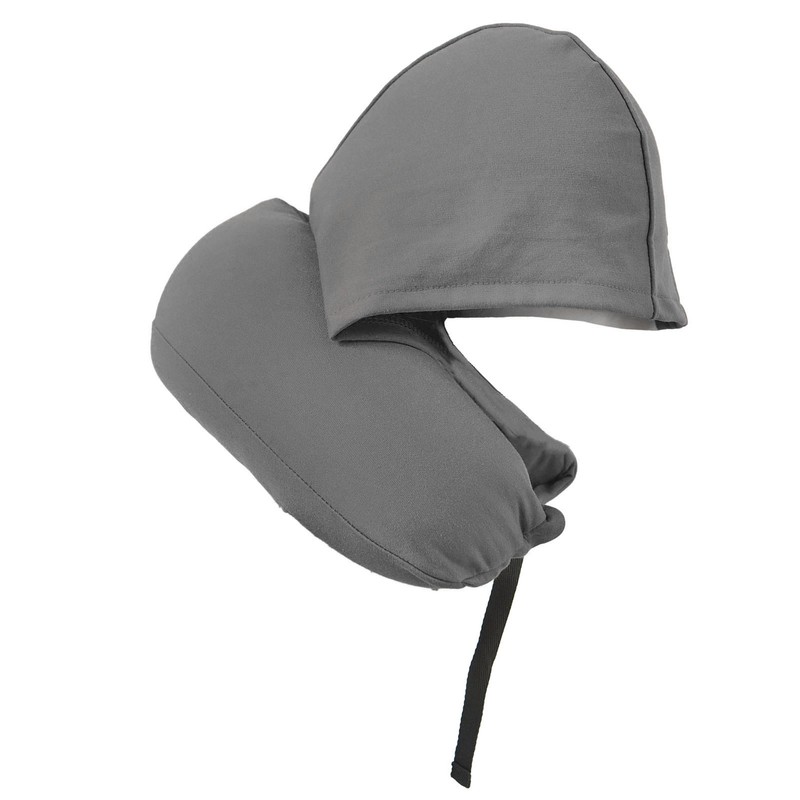 Hoodie Travel Pillow Hooded Neck Pillow Adjustable Ergonomic Travel Neck