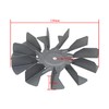 Oven fan blade motor fan blade replacement for kitchen oven