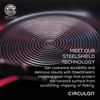 Circulon SteelShield Induction Frying Pan/Skillet with SteelShield Hybrid Stainless and