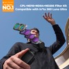 K&F CONCEPT CPL+ND16+ND64+ND256 Filter Compatible with Insta360 Luna Ultra