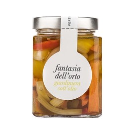 Giardiniera sott'olio - Prodotto Artiginale - Made in Italy - 580 Grammi