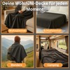 HLKauf Fleece Blanket, 150 x 200 cm, Cuddly Blanket, Fluffy,