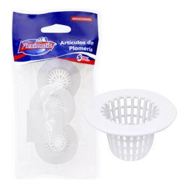 Fleximatic Atrapatodo Para Lavabo En Bolsa, 3 Piezas Fleximatic 2720a