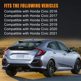 SHOZHO Al-mg Alloy Engine Splash Guard Under Car Shield Cover Board 74110-TBA-A00 Fit for Honda Civic 2016 2017 2018 2019 2020 2021 Replace 74110-TBA-A00 90674-TY2-A01 Engine Splash Shield Guard