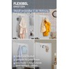 4smile Door Coat Rack for Hanging - White Door Hooks