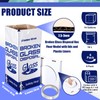 Resurhang 6 Sets Cardboard Broken Glass Disposal Box Floor Model