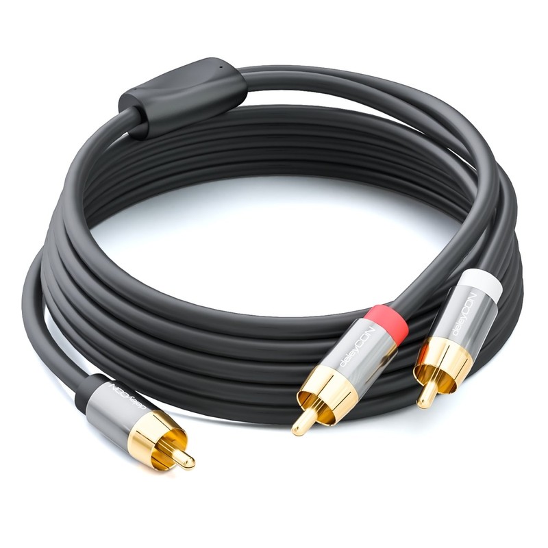 deleyCon Subwoofer Cable