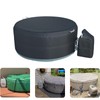 79''x28.3'' Round Insulated Hot Tub Cover with Dedicated Pump Cover
