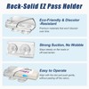 Zeyitian Ez Pass Holder Clear 1 Pack - Super Strong