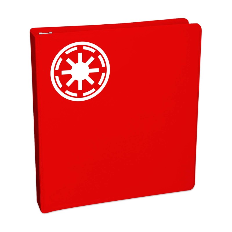 World Design Galactic Republic Symbol Notebook Car Laptop 5.5" (White)