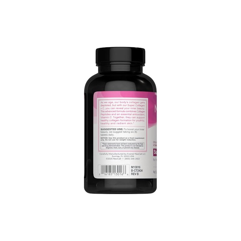 NeoCell Super Collagen Plus Vitamin C, Skin, Hair and Nails