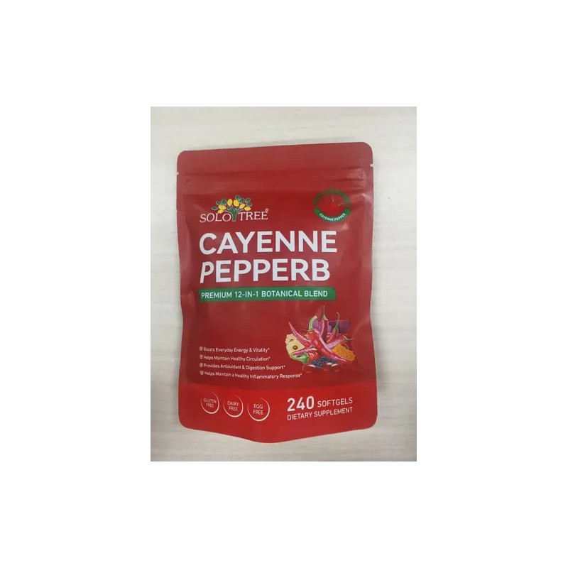 Daiasns Cayenne 1500 Mg Cápsulas Blandas 12 En 1 Botánica