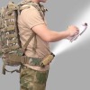 Unbranded Tactical Flashlight Holster Duty Belt Pouch Rotatable Clip 360