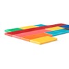 hand2mind Plastic Rainbow Blank Fraction Tiles, Montessori Math Materials for