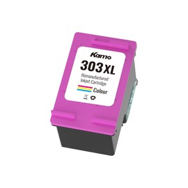 kamo 303XL (1x Colour) Multipack Printer Cartridges Compatible with HP 303 303 XL - for ENVY Photo 6220 6230 6232 6234 7130 7134 7830, ENVY Inspire 7220e 7221e 7224e 7920e 7920e 7922 1e 792924E 7925E
