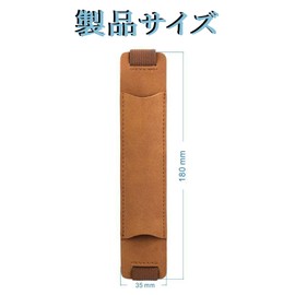 Pen Holder (Gray, Brown, Black, 1, 3 in Total) Book Band Pen Case, Pen Holder, Notebook, Notebook, Pen Case, Slim Pen Holder, For Students, Office Supplies, Genuine Leather, Stylish, Bookband, Pen