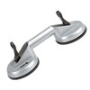 Double Suction Cup Holder Rubber Suction Lifter Aluminium 2 x