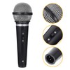 TOYANDONA Prop Microphone Prop Microphone Fake Microphone Prop Pretend Microphone