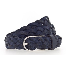 Vanzetti Braided Women's Belt W110 Navy, navy