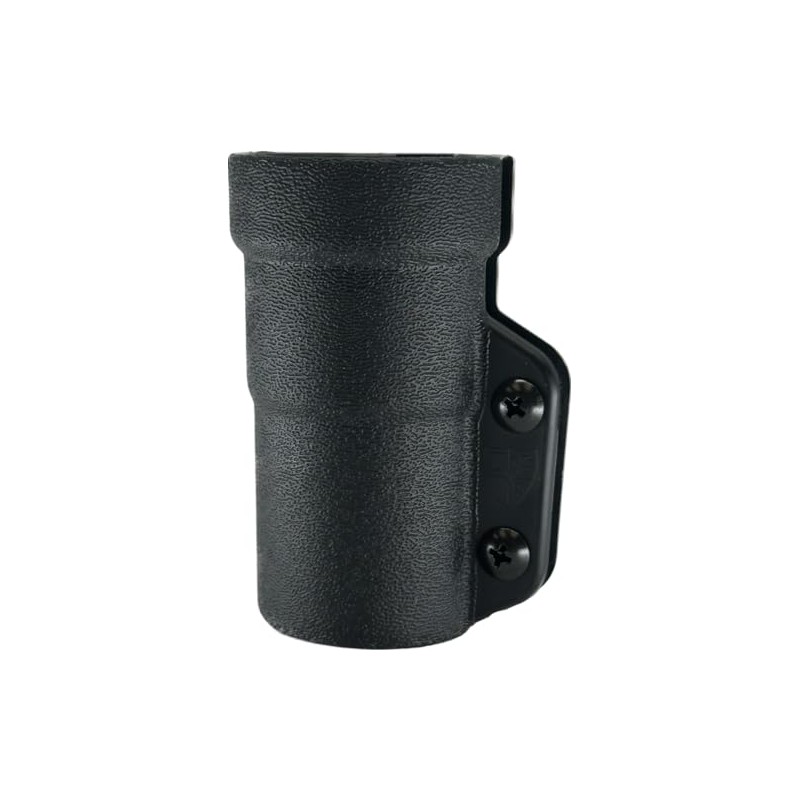 Zero9 Holsters Model 4025 Flashlight Case/Bezel Down 2 Black Molle