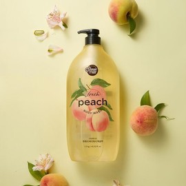 Aekyung [Aekyung] Aekyung Shower Mate Peach Body Wash 1.2kg / [애경]애경 샤워메이트 복숭아 바디워시 1.2kg