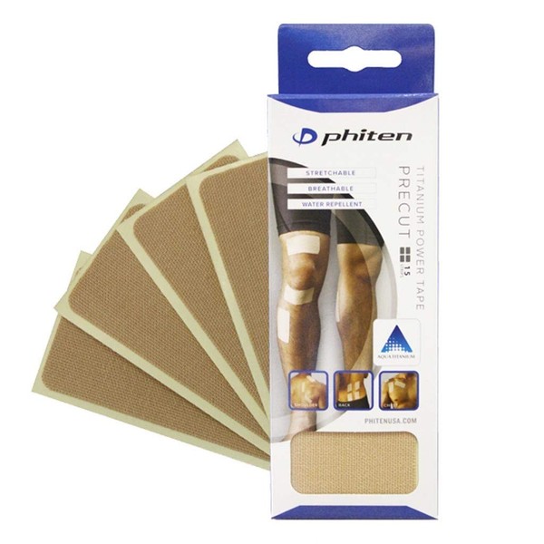 Phiten Phiten Titanium Power Tape Strips 15 Count (2 Boxes)