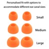 NANLANFAN Replacement Silicone Ear Tips for JLab Go Sport+, JLab