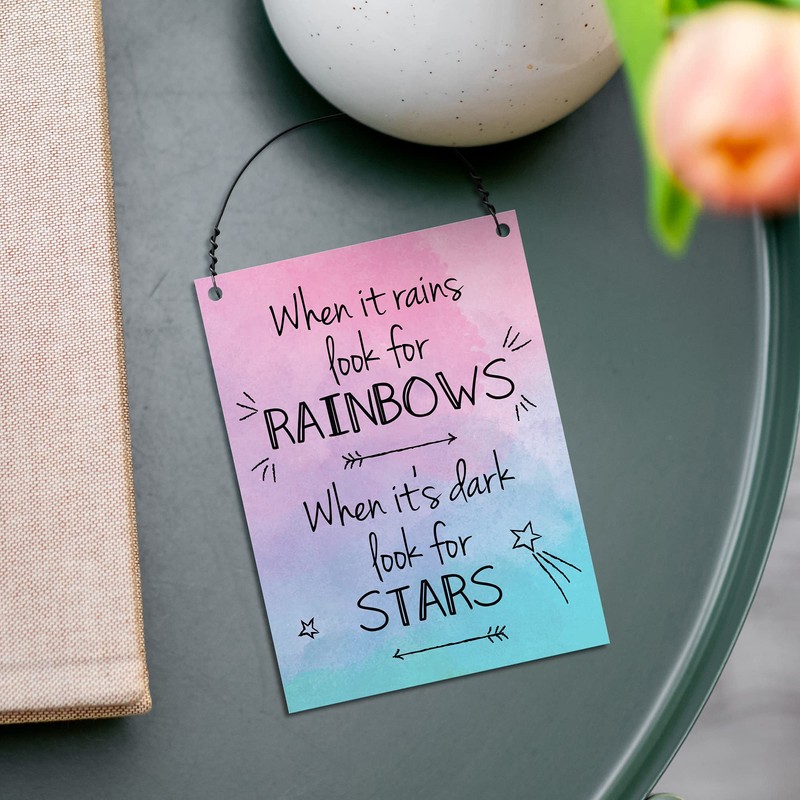 Dorothy Spring When It Rains Look For Rainbows When it's