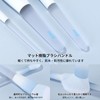 MSQ 10pcs Makeup Brush, Transparent Rod Design, Internet Celebrity Co-Brand