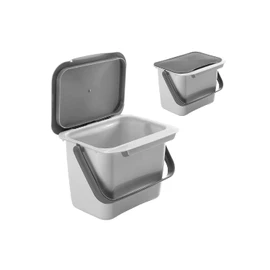 METALTEX CUBO DESPERDICIOS Adaptable Bin-TEX, Detailed in The Description, Grey, 25 x 20 x 19 cm