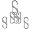 Key Chain / Key Ring Metal Fittings, S Type, 6