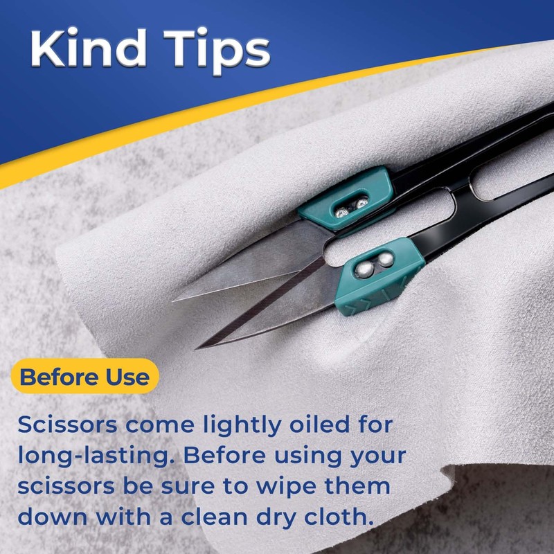 Damita 4.2 inch Sewing Scissors - Wider Handle Thread Snips