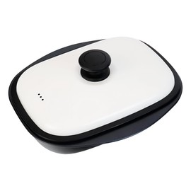 UPB Japan 7-in-1 Microwave Grill Pan with Lid (M) size - Pariju Nonstick Cookware for Quick, Healthy Meals