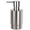 Spirella Soap Dispenser, Metal, Silver, 7cm x 6.5cm x 17.5cm