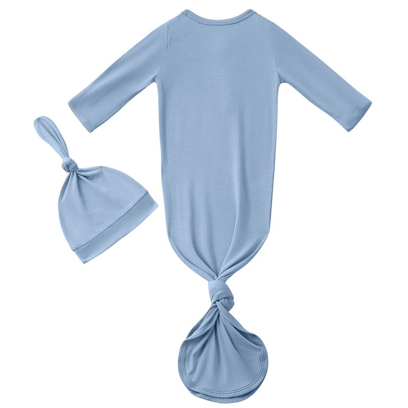 Conjunto de gorro anudado, de viscosa de bambú suave para