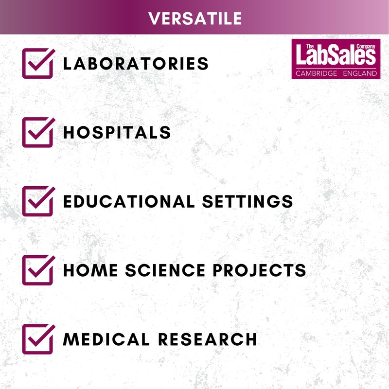 Labsales Clear Sterile Plastic Petri Dishes Uncoated with Vent and